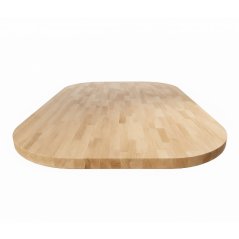 Stolová deska s oblými rohy 2000 x 900 mm, dub cink, tl. 50 mm A/B (cena za ks)