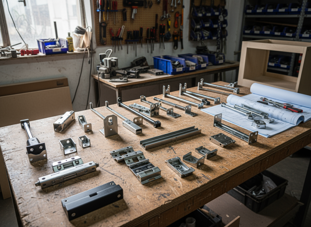 Výklopy a zdvihací mechanismy