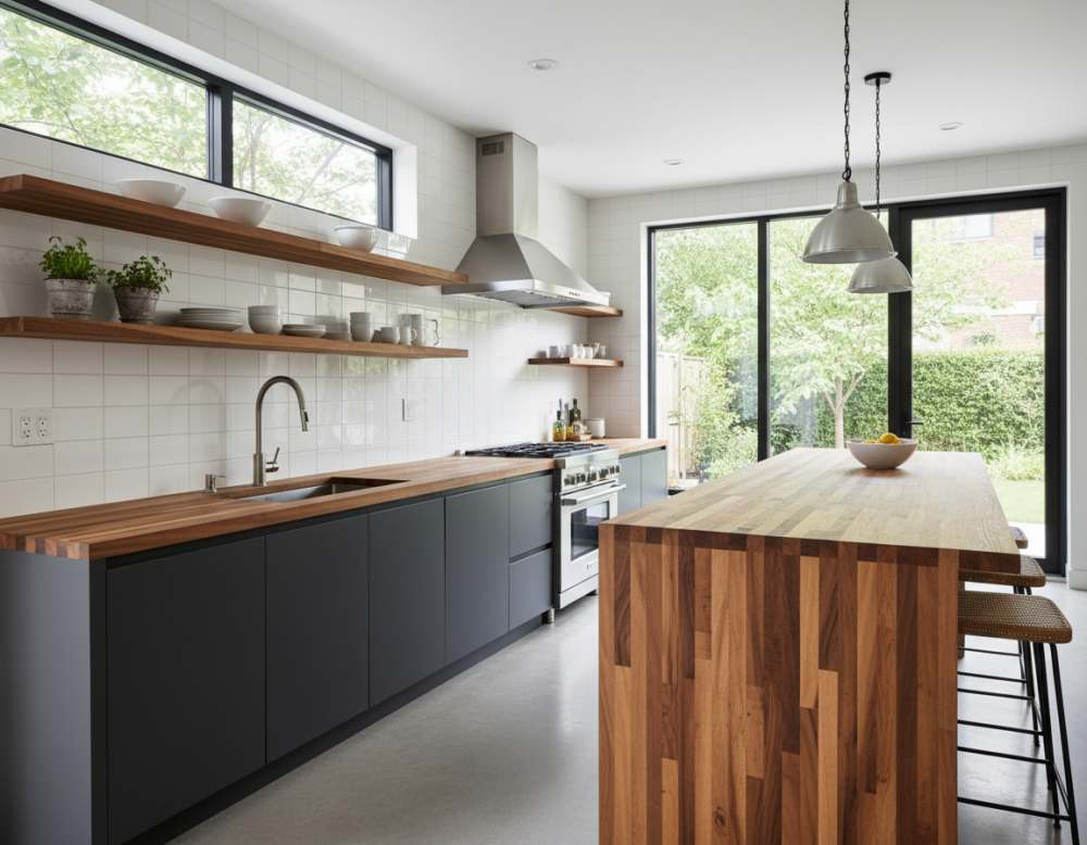 kuchyňská deska ze spárovky