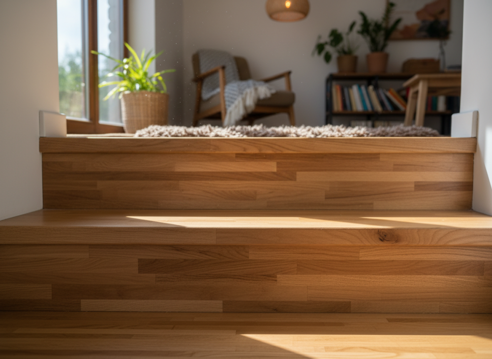 dřevěné schodiště