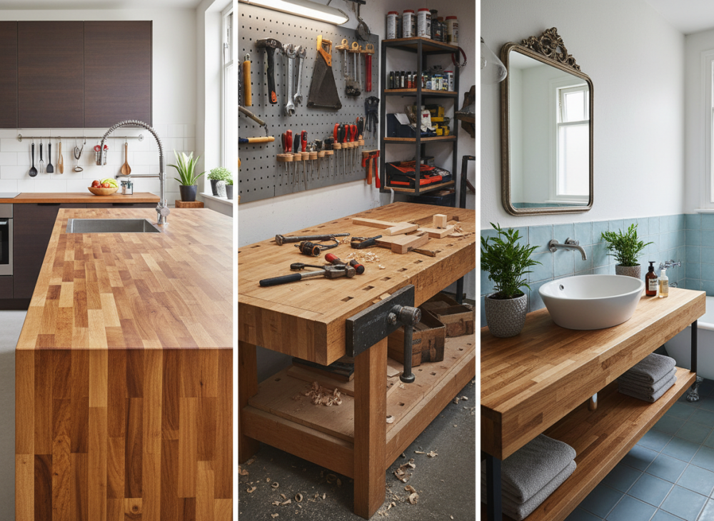 kuchyňská deska ze spárovky, pracovní deska ze spárovky, koupelnová deska ze spárovky